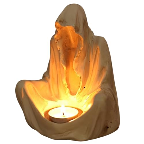 Giwnhvx Geist Kerzenhalter Halloween Horror Gothic Kerzenhalter Gothic Gruselig Teelicht Horror Kerzenhalter Weiß Giwnhvx Geist Kerzenhalter Halloween Horror Gothic Kerzenhalter Gothic Gruselig Teelicht Horror Kerzenhalter Weiß von Giwnhvx