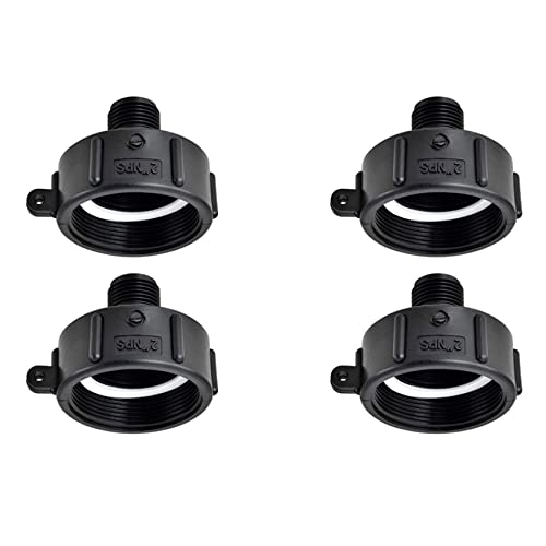 Giwnhvx IBC Tote Adapter 275 330 IBC Adapter Feingewinde 5,1 cm Wassertank Gartenschlauch Adapter Anschluss 4 Stück Giwnhvx IBC Tote Adapter 275 330 IBC Adapter Feingewinde 5,1 cm Wassertank Gartenschlauch Adapter Anschluss 4 Stück von Giwnhvx