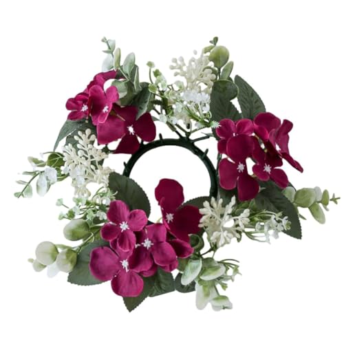 Giwnhvx Kerzenständer Hochzeit Künstliche Blumengirlande Pflanzen Kerze Aromatherapie Tür Tischdekoration Rotwein Dekoration Giwnhvx Kerzenständer Hochzeit Künstliche Blumengirlande Pflanzen Kerze Aromatherapie Tür Tischdekoration Rotwein Dekoration von Giwnhvx