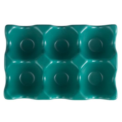 Giwnhvx Kitchen Supplies Eierablage Eierablage Haushalt Keramik Geschirr Supplies Eierablage Eierablage Grün von Giwnhvx