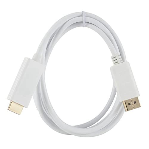 Giwnhvx Kompatibel mit Mini DisplayPort ein - 1,8 M (Weiß) von Giwnhvx