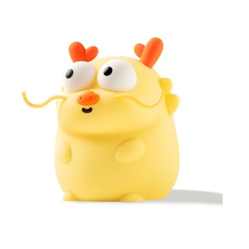 Giwnhvx Long Bao Bao Dragon Year Night Light Wiederaufladbare Dimmbare Nachttischlampe zum Schlafen Pat Lampe von Giwnhvx