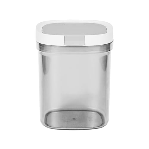 Giwnhvx Luftdichter Kaffee-Vorratsbehälter, 1300 ml, Kunststoff, Küchenbehälter mit Deckel, für Kaffeebohnen, Mehl, Zucker, Müsli von Giwnhvx