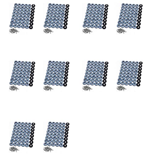 Giwnhvx Möbelgleiter aus PTFE, leicht zu bewegen, mit Schraube, Bodenschutz für geflieste Hartholzböden (25 mm rund), 480 Stück von Giwnhvx
