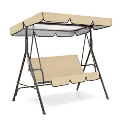 Giwnhvx Pew Sonnenschirm für Hollywoodschaukel, 2/3-Sitzer, Bezug für Hollywoodschaukel, aus Polyester-Taft, wasserdichte Abdeckung für Werkzeuge u Giwnhvx Pew Sonnenschirm für Hollywoodschaukel, 2/3-Sitzer, Bezug für Hollywoodschaukel, aus Polyester-Taft, wasserdichte Abdeckung für Werkzeuge u von Giwnhvx
