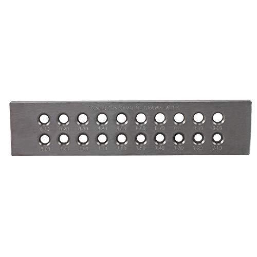 Giwnhvx Platte aus Wolframkarbid zur Herstellung von Schmuck, runde Form, Werkzeug für Schmuck, 7,10 – 9,00 mm Giwnhvx Platte aus Wolframkarbid zur Herstellung von Schmuck, runde Form, Werkzeug für Schmuck, 7,10 – 9,00 mm von Giwnhvx