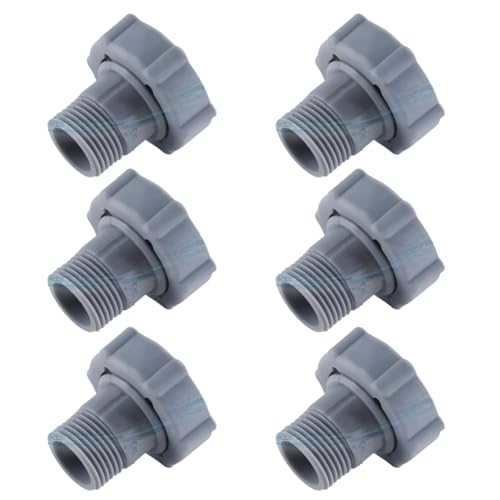 Giwnhvx Pool-Ersatzteile, Anschluss an Poolboden, Pool-Ablauf-Adapter-Anschluss zum Anschluss an Gartenrohr von Giwnhvx