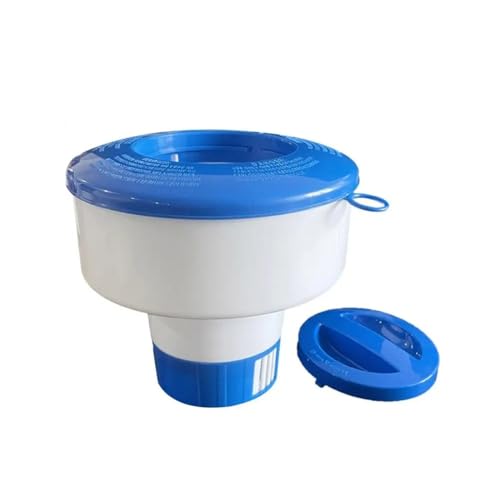Giwnhvx Pool Pillendosierer 17,8 cm Pool Tablet Floater Falthalter mit Zugring für Spa In-Ground Pools Persönlich Giwnhvx Pool Pillendosierer 17,8 cm Pool Tablet Floater Falthalter mit Zugring für Spa In-Ground Pools Persönlich von Giwnhvx