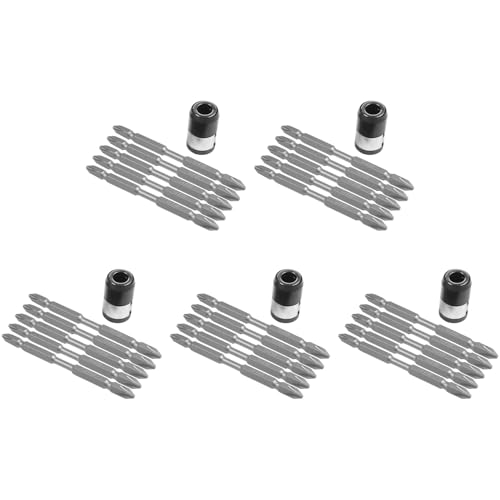 Giwnhvx Schraubendreher-Bit-Set S2 25 Stück 100 mm Treiber für starken Magneten Stahl Doppelsechskant mit Magnet Giwnhvx Schraubendreher-Bit-Set S2 25 Stück 100 mm Treiber für starken Magneten Stahl Doppelsechskant mit Magnet von Giwnhvx