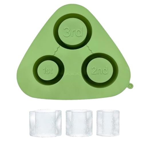 Giwnhvx Silikon-Eiswürfelform mit Hohlzylinder, Silikonform für Hohlzylinder, Eiswürfelform, Form D von Giwnhvx