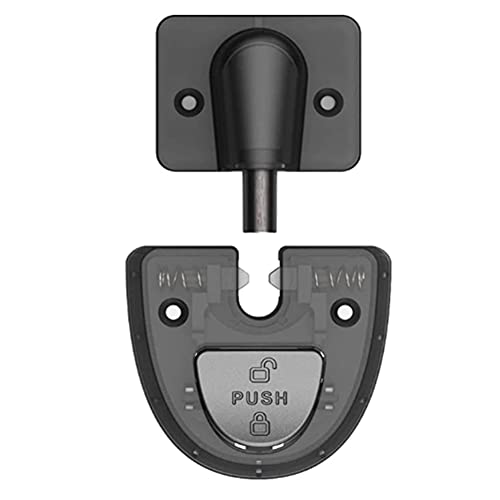 Giwnhvx Türstopper, geräuschloser Bodentürstopper, Türhalter zum Öffnen der Tür, winddichter mechanischer Türstopper für unten, C von Giwnhvx
