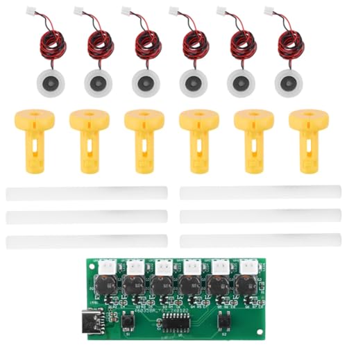 Giwnhvx Typ-C-USB-Mini-Luftbefeuchter, DIY-Kits, Nebelhersteller und Treiberplatine, 6 Nebel-Zerstäuber-Folien, Zerstäuberblatt (B) von Giwnhvx