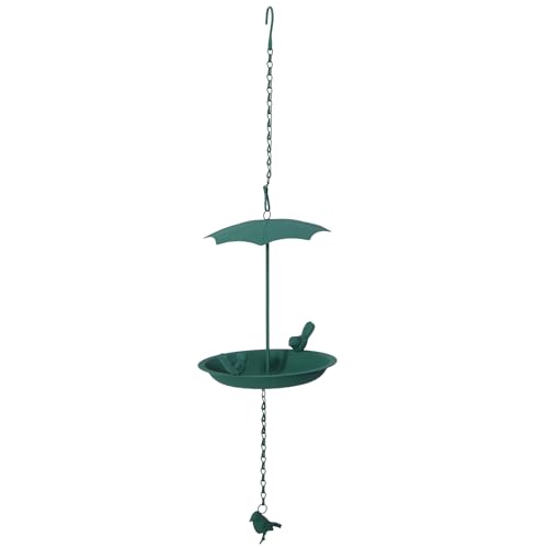 Giwnhvx Vogelbad zum Aufhängen, Vogelfutterstation, aus Metall, Vogelbad für draußen, Tablett zum Aufhängen, Badtablett für Vögel oder Vogeltränke A Giwnhvx Vogelbad zum Aufhängen, Vogelfutterstation, aus Metall, Vogelbad für draußen, Tablett zum Aufhängen, Badtablett für Vögel oder Vogeltränke A von Giwnhvx