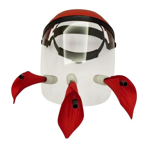 Giwnhvx Vogelfutterstation für Helm, tragbar, für Blumen, für den Außenbereich, einfach zu bedienen von Giwnhvx