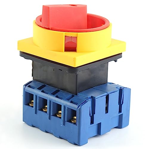 Giwnhvx Wechselschalter LW30-25 Universal Drehnockenwahlschalter Verriegelungsschalter Universalumwandlung 440V 25A 4 Abschnitte Giwnhvx Wechselschalter LW30-25 Universal Drehnockenwahlschalter Verriegelungsschalter Universalumwandlung 440V 25A 4 Abschnitte von Giwnhvx