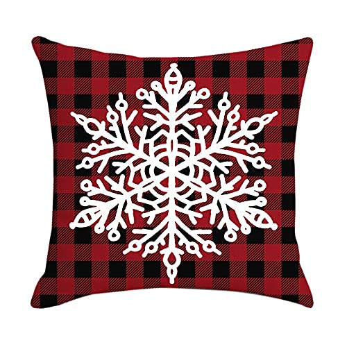 Giwnhvx Weihnachtsgeschenk Innovative Kissenbezug Santa Square Home Decor Kissenbezüge für Sofa Auto Geschenk 45X45Cm von Giwnhvx