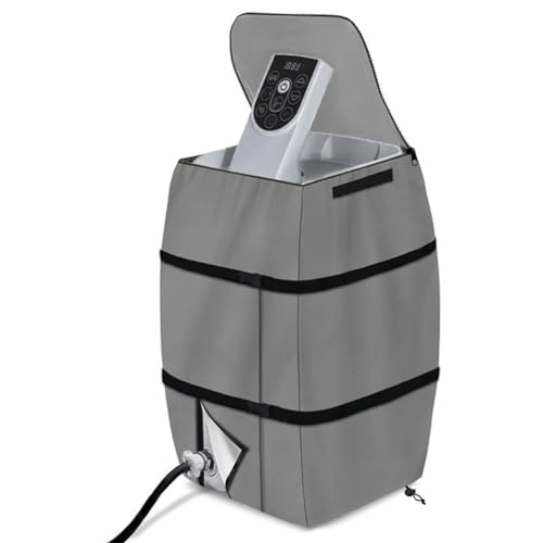 Giyofom -Spa-Heizpumpenabdeckung mit Transparentem PVC-Oberfenster, Wasserdichte Aufblasbare -Pumpenabdeckung, Einfach zu Installieren, 1 Stück von Giyofom
