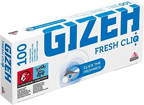 Gizeh 1000 (10 x 100) Fresh CliQ (Sleeves, Filter Sleeves, Cigarette Tubes) von Gizeh