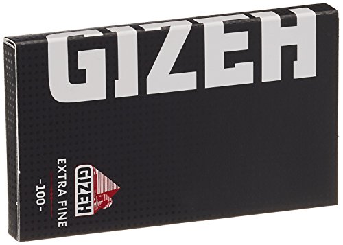 Gizeh 411110046 Black Extra Fine Magnet - Kurzes Papier, 20 Heftchen x 100 Blättchen, Zellulose, Gelb von Gizeh