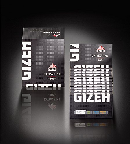 Gizeh Extra Fine Magnet Zigarettenpapier Papers Blättchen 100x (5 Boxen) von Gizeh