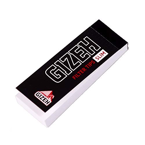 Gizeh Filter Tips SLIM King Size Filtertips Tips 12x Booklets von Gizeh