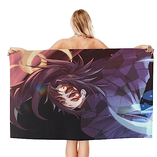 Gizmac Anime Strandtuch,mikrofaser Strandtuch,3D-Druck,Handtuch Für Strandliege,Anime Serien,Strand Badetuch (9,100x200 cm) von Gizmac