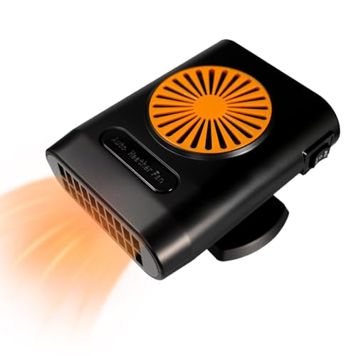 GjnjfdF Autoheizer - 12V/24V Fahrzeugheizung & Entfroster - 360 Grad Dreh Heizlüfter Entnebelung Für Armaturenbrett Sicheres Fahren GjnjfdF Autoheizer - 12V/24V Fahrzeugheizung & Entfroster - 360 Grad Dreh Heizlüfter Entnebelung Für Armaturenbrett Sicheres Fahren von GjnjfdF
