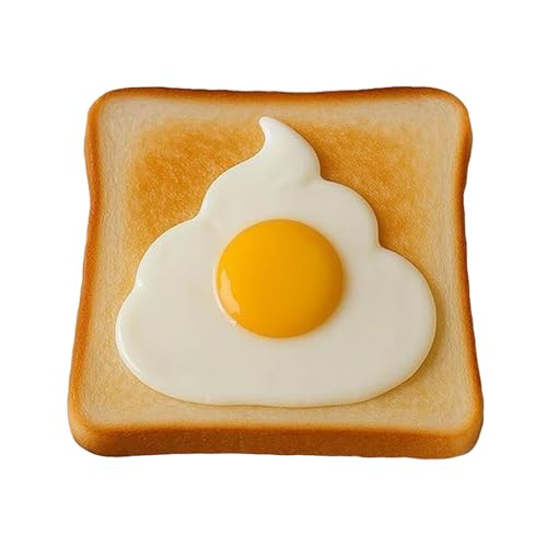 GjnjfdF Eierformer Für Bratpfanne - Spaßige Formen Eierformer | Kratzfeste Ausstechformen mit Rutschfest Leicht zu Reinigen Küchenhelfer für Frühstückssandwich Kinder GjnjfdF Eierformer Für Bratpfanne - Spaßige Formen Eierformer | Kratzfeste Ausstechformen mit Rutschfest Leicht zu Reinigen Küchenhelfer für Frühstückssandwich Kinder von GjnjfdF