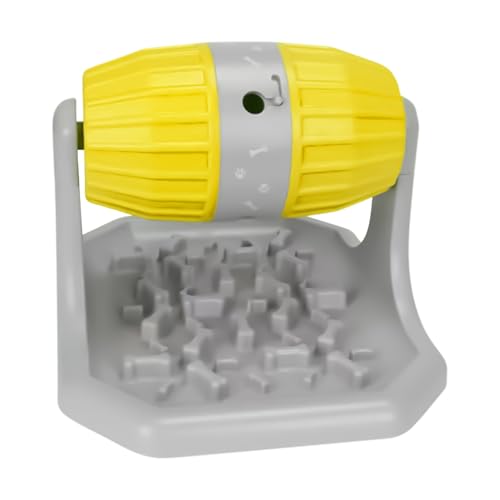 GjnjfdF Futternapf für Hunde, Anti-Gluton-Schüssel, Puzzle, Futter für Hunde, Welpen, Spielzeug, Futternapf für den Alltag, Haus, Wohnzimmer, Innenbereich, Katze, Kätzchen von GjnjfdF