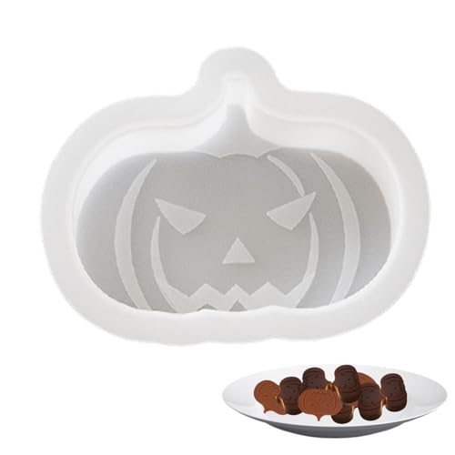 GjnjfdF Halloween Silikonform | Kerzenformen | Silikonform Für Wachs, Gips, Seife von GjnjfdF