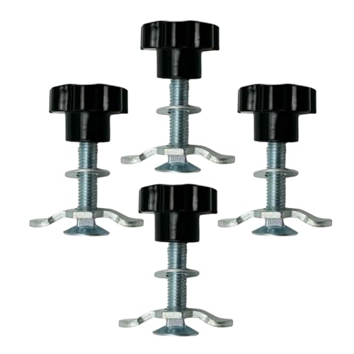 GjnjfdF Ladegleis Zurrgurte, L-Schienen Lasche Gewindestift Mutter Befestigung, Ergonomisch Geformte Schienenersatzteile Für LKW Auto Garage GjnjfdF Ladegleis Zurrgurte, L-Schienen Lasche Gewindestift Mutter Befestigung, Ergonomisch Geformte Schienenersatzteile Für LKW Auto Garage von GjnjfdF