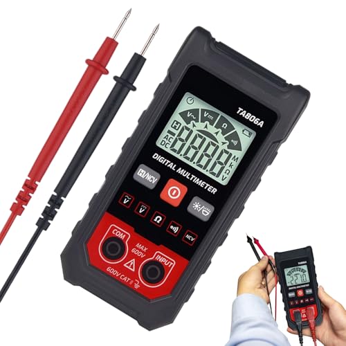 GjnjfdF Professionelles Digitales Multimeter - Ohm Volt Ampere Testmeter,Analoges Multimeter Set für Kfz Anwendungen Industrie Werkstatt Heimwerkergarten - Für Stromkreis Steckdose Kfz Werkstatt von GjnjfdF