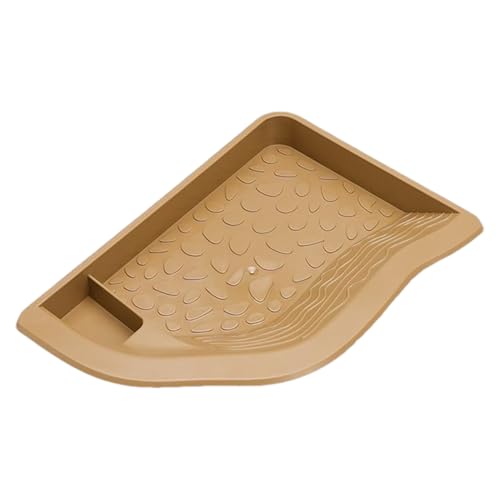 GjnjfdF Reptilien Wasserschale - Reptilien Badebecken,Große Landschafts Teichschale Für Aquarium Bartagame Aquatische Kletternde Haustierschildkröten Schlangen von GjnjfdF