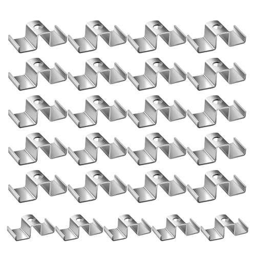 GjnjfdF Rostklemmen | Rostbefestigungen | 25 Stück Befestigungslösung Für Stufentritte,für Industrieböden Mezzanin Laufstege Entwässerungssystem Außenbereich Kanalisation Stadtstraße GjnjfdF Rostklemmen | Rostbefestigungen | 25 Stück Befestigungslösung Für Stufentritte,für Industrieböden Mezzanin Laufstege Entwässerungssystem Außenbereich Kanalisation Stadtstraße von GjnjfdF