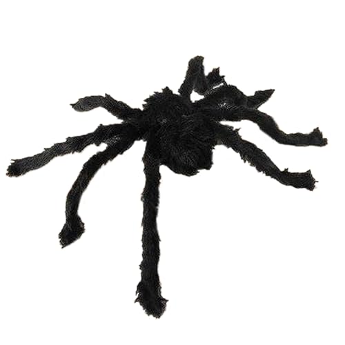 GjnjfdF Spinnen Deko - Riesenspinnen Für Gruselhäuser,Realistische Halloween-Deko Für Garten Innen Außen Terrasse Balkon Gruselhaus Dekoration von GjnjfdF