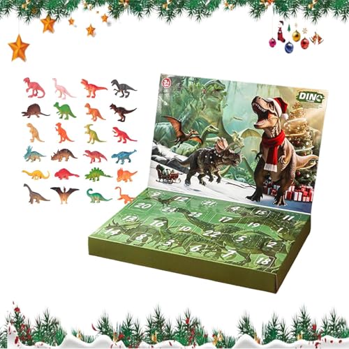 GjnjfdF Weihnachts Countdown Kalender Dinosaurier | 24 Teile Weihnachts Dinosaurier Spielzeug - Jahreszeitliche Dekoration Für Erntedankfest Geburtstag Zimmer Schule Büros Wohnheim Wohnung Dekoration GjnjfdF Weihnachts Countdown Kalender Dinosaurier | 24 Teile Weihnachts Dinosaurier Spielzeug - Jahreszeitliche Dekoration Für Erntedankfest Geburtstag Zimmer Schule Büros Wohnheim Wohnung Dekoration von GjnjfdF