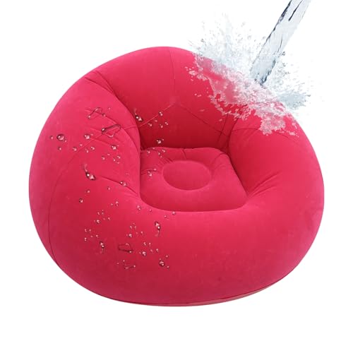 GkgWuxf Aufblasbare Couch, Klappbarer Tragbarer Luft Sessel, Bequeme Luftmatratze Für Indoor Terrasse Relaxen Reisen Picknick Garten GkgWuxf Aufblasbare Couch, Klappbarer Tragbarer Luft Sessel, Bequeme Luftmatratze Für Indoor Terrasse Relaxen Reisen Picknick Garten von GkgWuxf