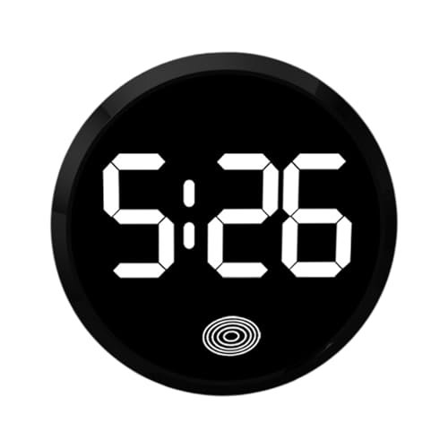 GkgWuxf Auto-Armaturenbrett-Digitaluhr, Digitaluhr für Auto-Armaturenbrett | Armaturenbrett-Auto-LED-Uhr | Touch-aktivierte Kfz-Nachtuhr, kreative Fahrzeug-Armaturenbrettuhr, stilvoll für das von GkgWuxf