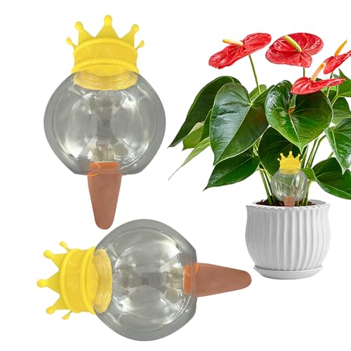 GkgWuxf Bewässerungskugeln | Bewässerungsbirnen für Außenpflanzen,2 Stück Automatische Bewässerungsspitzen Mit Tropfbewässerungssystem Für Garten Terrasse Blumentopf GkgWuxf Bewässerungskugeln | Bewässerungsbirnen für Außenpflanzen,2 Stück Automatische Bewässerungsspitzen Mit Tropfbewässerungssystem Für Garten Terrasse Blumentopf von GkgWuxf