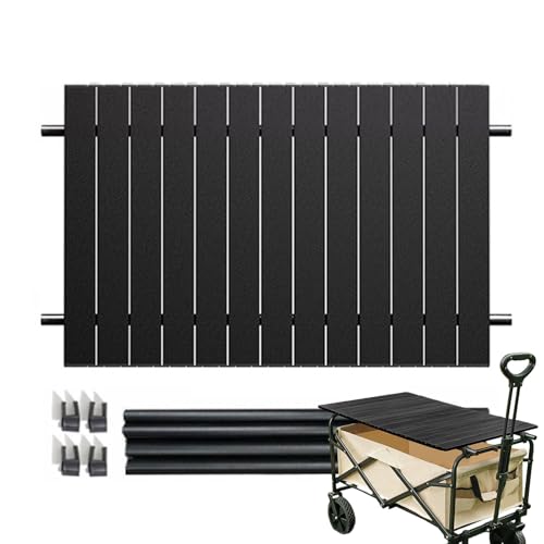 GkgWuxf Campingtischbrett – Aluminium-Legierung Campingtischbrett – 75 x 55 cm, tragbares Picknickzubehör, Strandcamp-Zubehör für drinnen und draußen von GkgWuxf