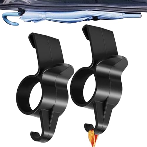 GkgWuxf Car Seat Umbrella Hook 2-teilig - Auto Taschenhaken | Hochbelastbarer Regenschirmhaken Für Reisemobil Camping Reisen Outdoor GkgWuxf Car Seat Umbrella Hook 2-teilig - Auto Taschenhaken | Hochbelastbarer Regenschirmhaken Für Reisemobil Camping Reisen Outdoor von GkgWuxf