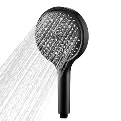 GkgWuxf Duschkopf Mit Handbrause | Einstellbarer Handbrausekopf Wasserhahn | Rostfreies Ersatzteil Für Wandmontage Kalkwasser Täglich Wohnung Haustiere Baden Duschen Familie Senioren Mieter von GkgWuxf