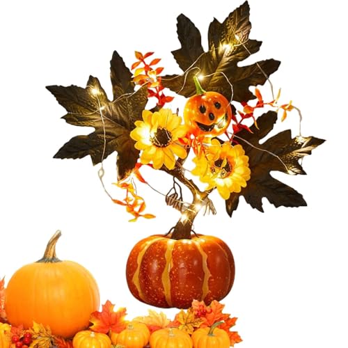 GkgWuxf Herbstkürbis mit Beleuchtung,Batteriebetriebene Erntedankfest Tischdekoration - Beleuchtete Thanksgiving Tischdekoration Kürbis - für Zuhause Büro Hochzeit Einweihungsfeier GkgWuxf Herbstkürbis mit Beleuchtung,Batteriebetriebene Erntedankfest Tischdekoration - Beleuchtete Thanksgiving Tischdekoration Kürbis - für Zuhause Büro Hochzeit Einweihungsfeier von GkgWuxf