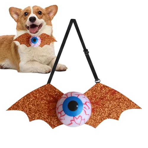 GkgWuxf Katze Schleife,Halloween Halsband Mit Leuchtendem Augapfel Fuer Katzenkostuem - Einheitsgröße Fliege Für Alle Rassen Welpen Kätzchen Zu Hause Unterwegs Outdoor Fotos Feiertage GkgWuxf Katze Schleife,Halloween Halsband Mit Leuchtendem Augapfel Fuer Katzenkostuem - Einheitsgröße Fliege Für Alle Rassen Welpen Kätzchen Zu Hause Unterwegs Outdoor Fotos Feiertage von GkgWuxf