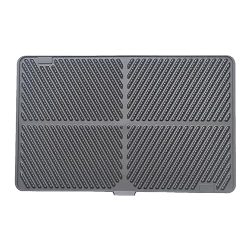 GkgWuxf Katzenklo Matte,Streu Fang Teppich - Falbarer Wasserdichter Teppich Extra Groß 100x150 cm Katzenzubehör Für Innenräume von GkgWuxf