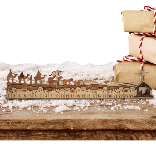 GkgWuxf Kinder Adventskalender,Holz Weihnachts Countdown Kalender Ornamente | Detailliert Gestaltetes Weihnachtsdekoration Zentrumstisch Spielzeug,Festliche Deko Für Kinder GkgWuxf Kinder Adventskalender,Holz Weihnachts Countdown Kalender Ornamente | Detailliert Gestaltetes Weihnachtsdekoration Zentrumstisch Spielzeug,Festliche Deko Für Kinder von GkgWuxf