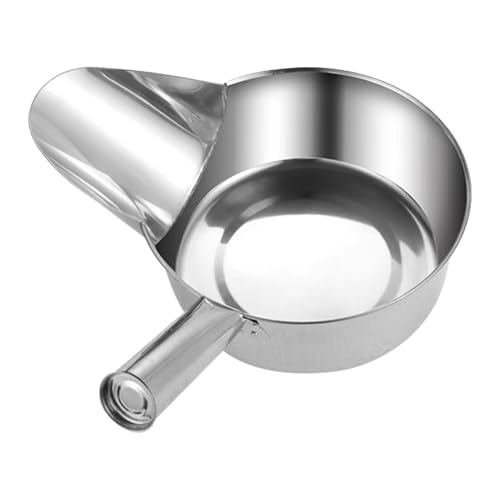 GkgWuxf Lebensmittel Service Schöpflöffel - Edelstahl Fritteuse Schaufel für Küche - Speisezubereitung Entenschnabel Rührwerk für | Wohnmobil Speisesaal Catering LKW Restaurant Kino GkgWuxf Lebensmittel Service Schöpflöffel - Edelstahl Fritteuse Schaufel für Küche - Speisezubereitung Entenschnabel Rührwerk für | Wohnmobil Speisesaal Catering LKW Restaurant Kino von GkgWuxf