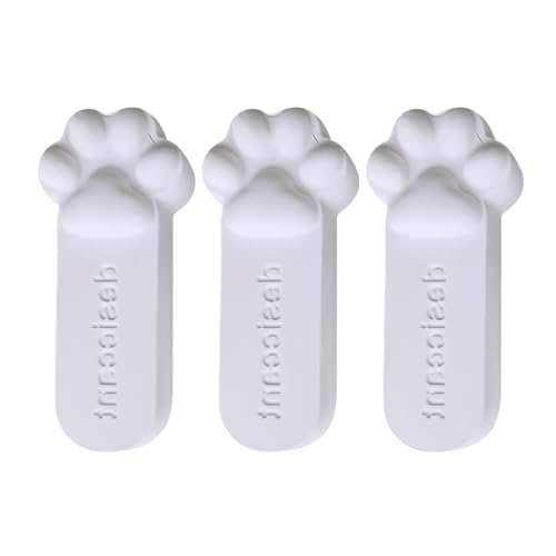 GkgWuxf Pet Food Drying Stick | Feuchtigkeitsabsorber Für Katzenleckerlis,3 Stück Wiederverwendbare Trockenstäbe Aus Kieselgur Für Haustierfutter Im Wohnbereich Und Camping von GkgWuxf