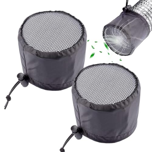 GkgWuxf Pflanzenzelt Belüftungsabdeckung,Staubdichter Kanal Filter - 2 Stücke Luftstromabdeckung Für Küche Gewächshaus Waschküche Außenbereich Badezimmer Anwendungsbereiche von GkgWuxf
