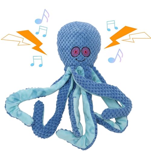 GkgWuxf Quietschendes Gefülltes Hundespielzeug | Oktopusförmiges Interaktives Hundepuzzle Spielzeug,Kauspielzeug Für Welpen Bei Zahnungsbeschwerden | Indoor Outdoor Wohnzimmer Garten Schlafzimmer GkgWuxf Quietschendes Gefülltes Hundespielzeug | Oktopusförmiges Interaktives Hundepuzzle Spielzeug,Kauspielzeug Für Welpen Bei Zahnungsbeschwerden | Indoor Outdoor Wohnzimmer Garten Schlafzimmer von GkgWuxf